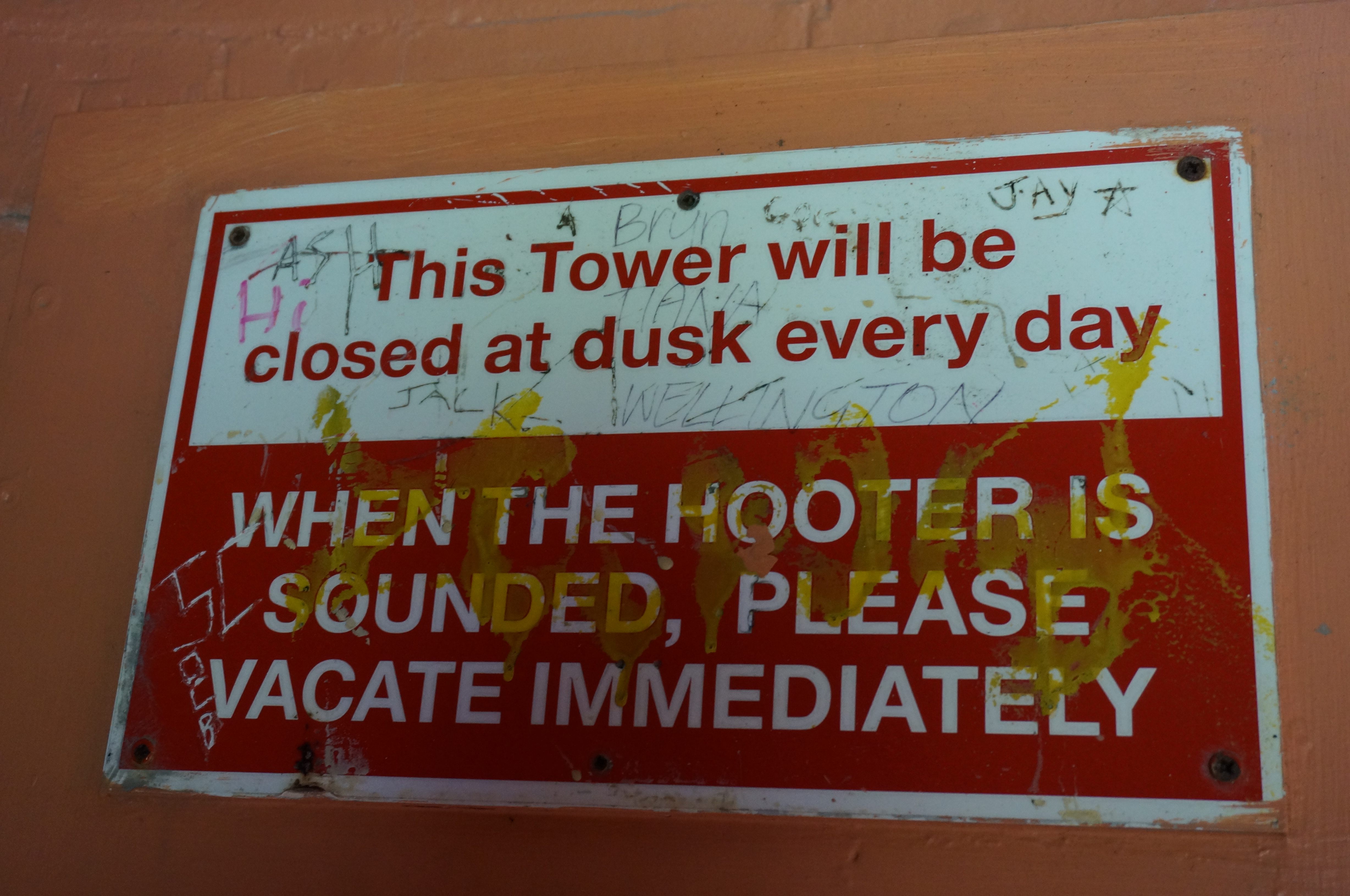 When the Hooter is Sounded