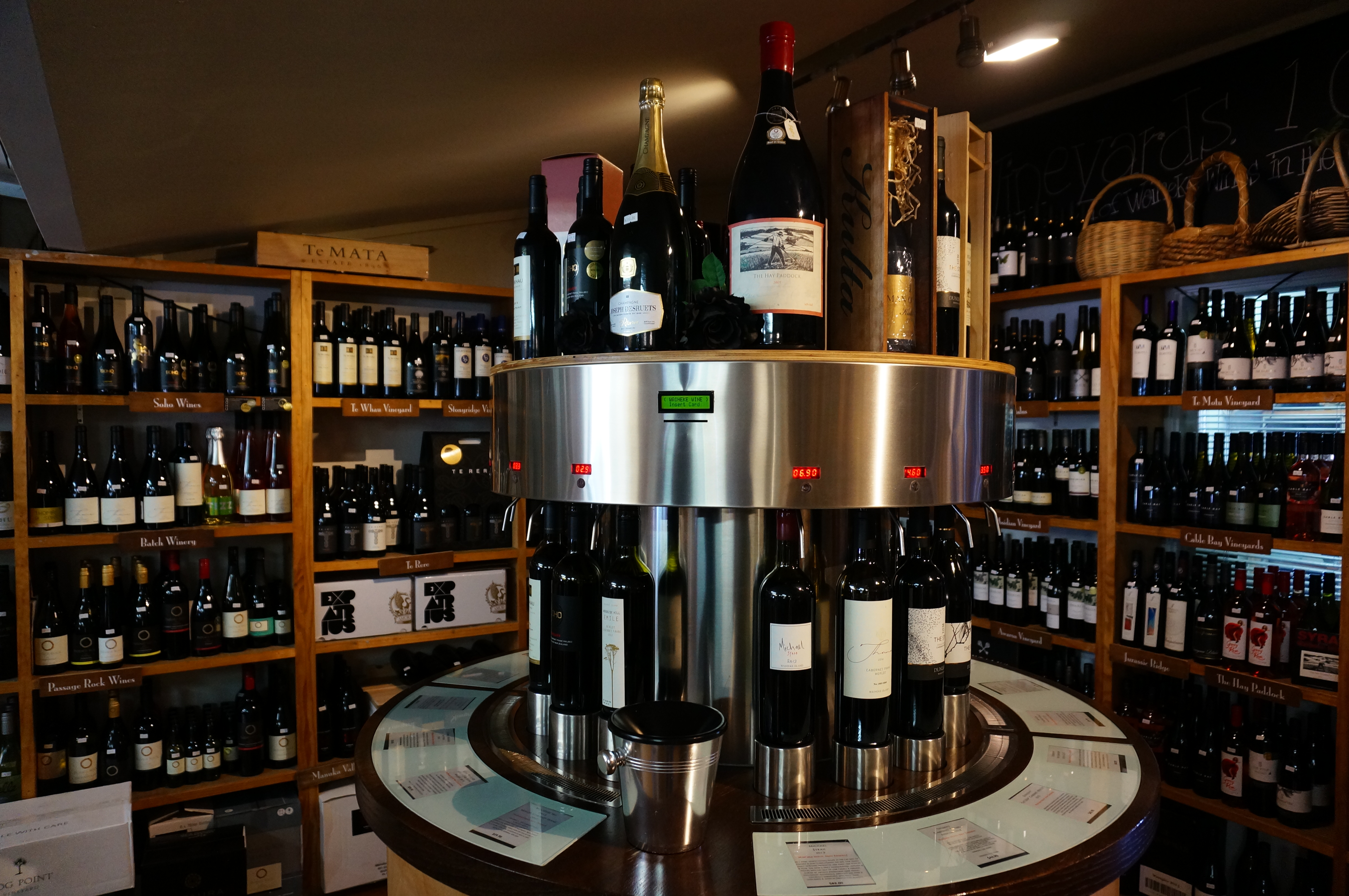Waiheke Island and Automated Wine Tasting